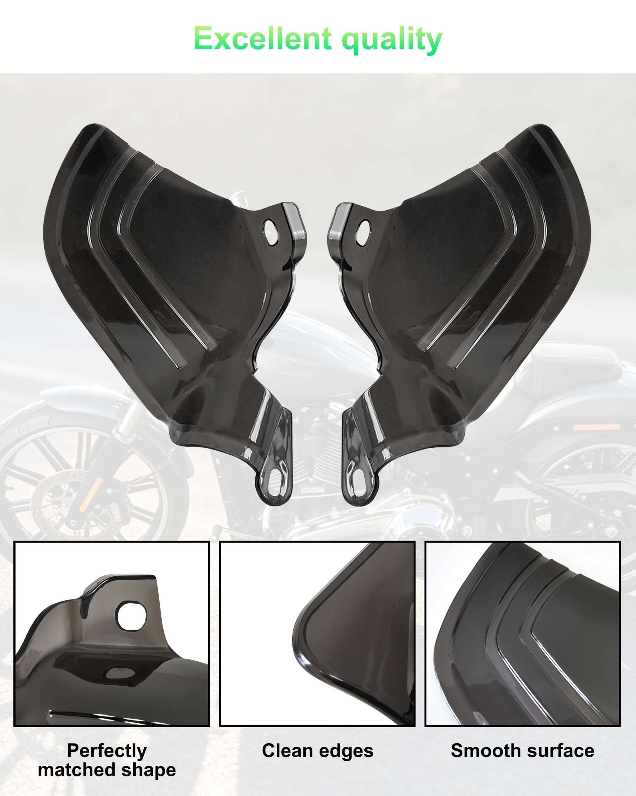 Amazon.com: VEISUTOR Saddle Shield Heat Deflector for Harley